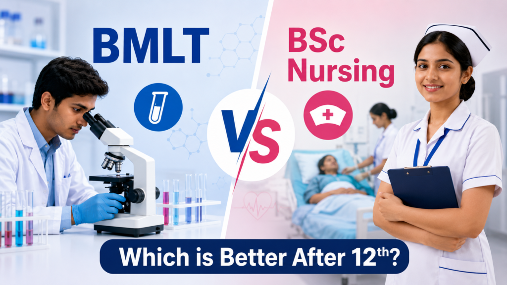BMLT vs BSc Nursing Which is Better After 12th